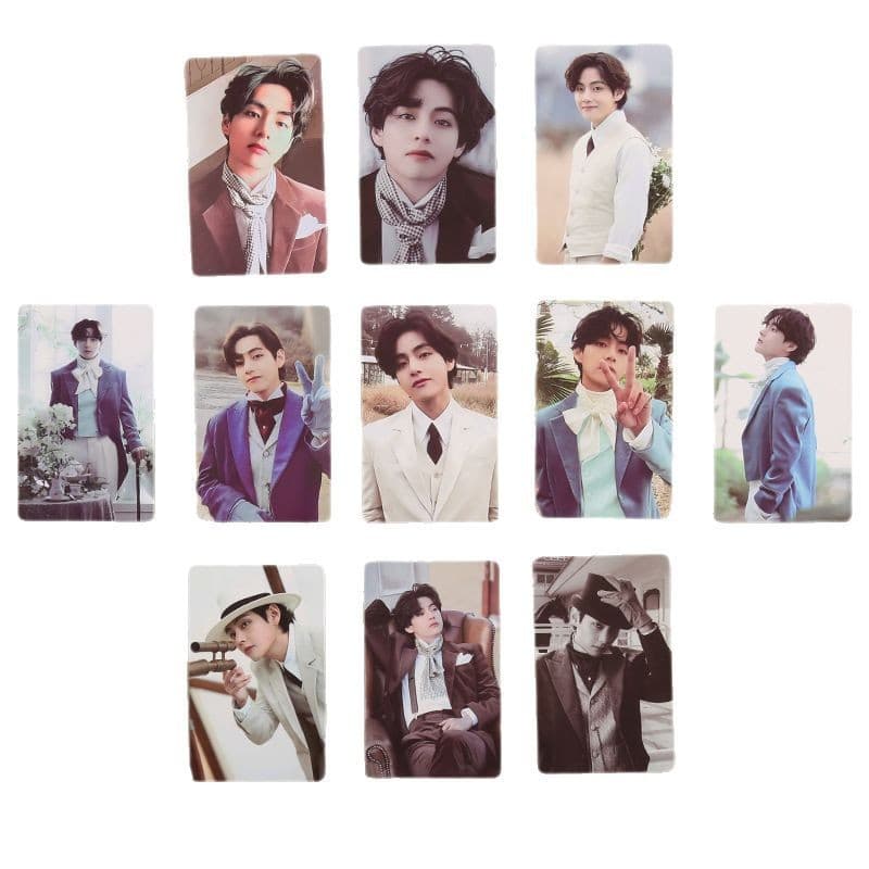 Youth group Kim Taehyung JIN Jungkook’s personal solo photo card
