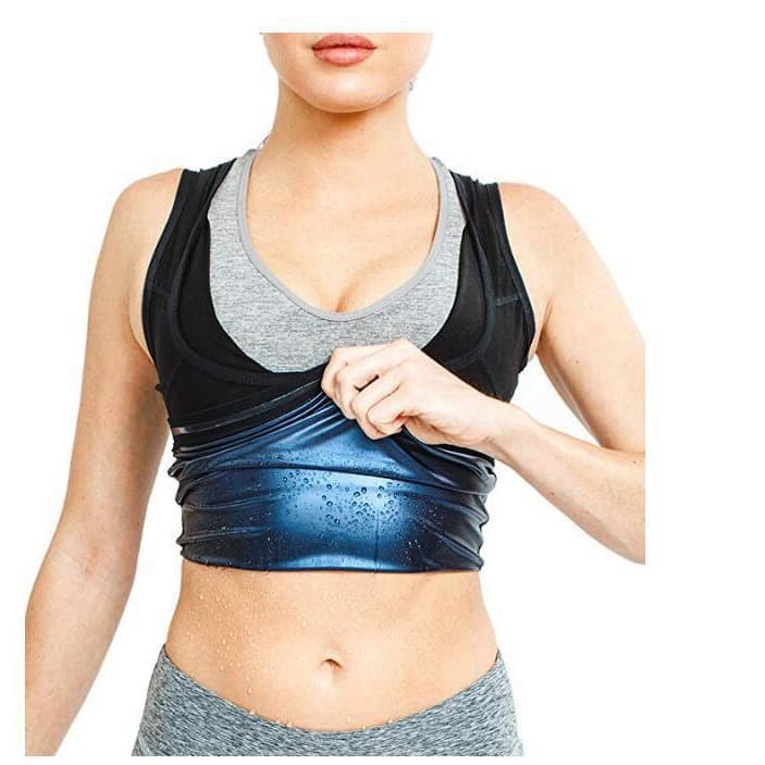 Amazon Men's and Women's Shapewear Sweat Suit, Fat-Burning Slimming Vest for Running, Yoga, and Exercise