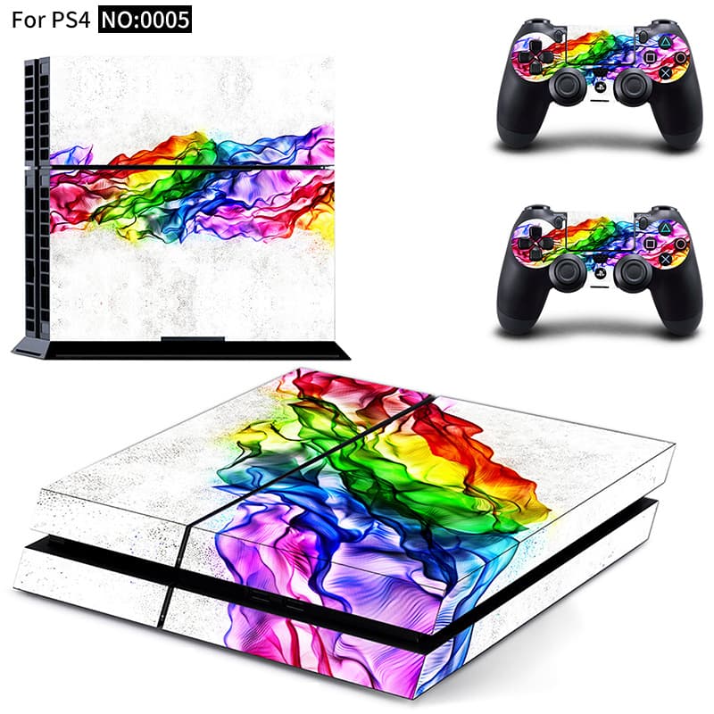 PS4 Console Sticker Decal Matte Skin Protective Film No Residue OEM Wholesale Drop Shipping