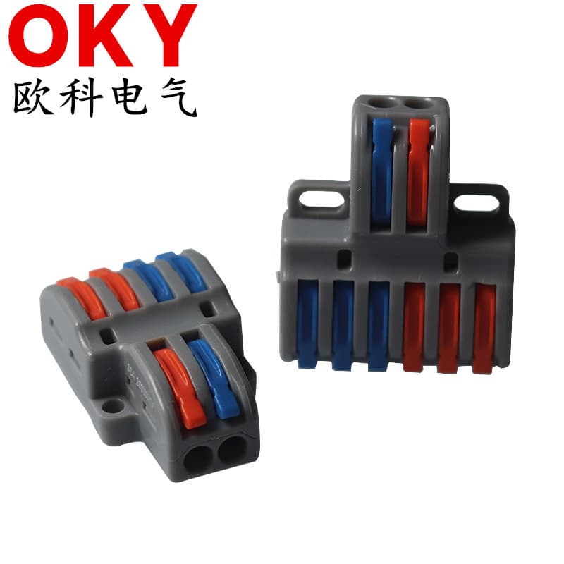 Ouke SPL-42 Two In Four Out, Two In Six Out Universal Wire Connector SPL-62 Quick Wiring Terminal