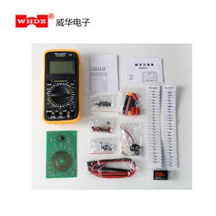 Multimeter Teaching Kit DT9205A Electronic DIY Soldering Practice Kit Weihua Multimeter