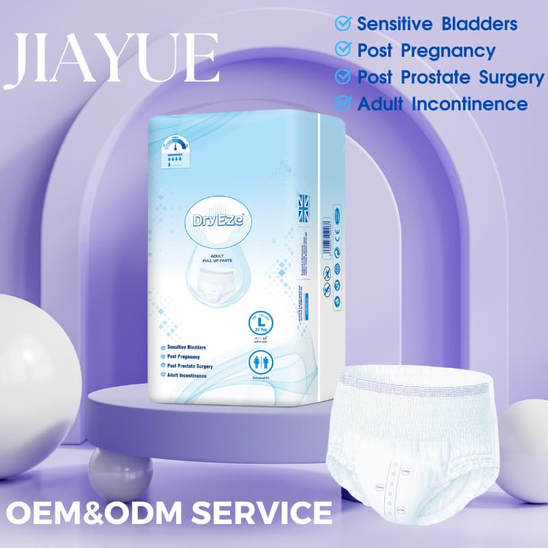 Custom Disposable Adult Pants Maternity Anti-Leak Adult Pull-Up Diapers Comfortable Diapers
