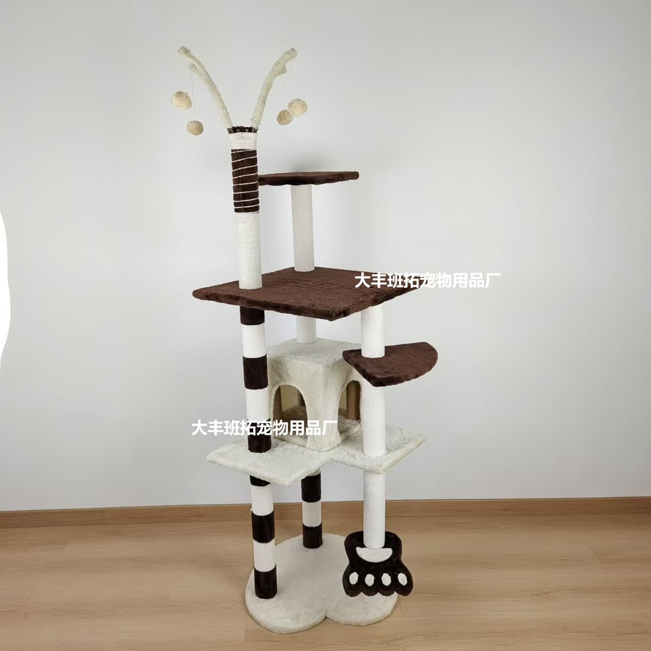 Factory Wholesale Pet Supplies Cat Toys Cat Tree Cat Scratching Board Cat House Cat Hammock Cat Shelf Cat Paw Style
