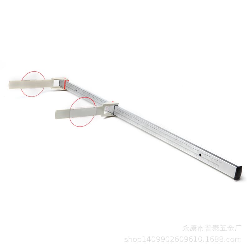 Metal Aluminum Alloy Baby Measuring Ruler 1M Infant Height Ruler Child Height Measuring Length Height Gauge