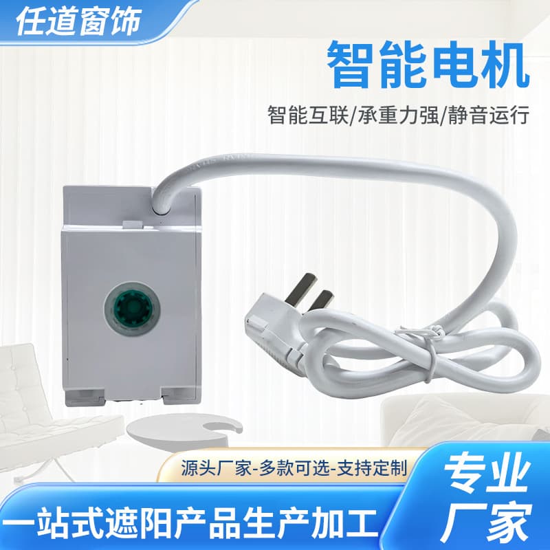 Smart Curtain Motor Electric Curtain Track Motor Automatic Open-Close Curtain Hidden Small Motor Remote Control Small Motor