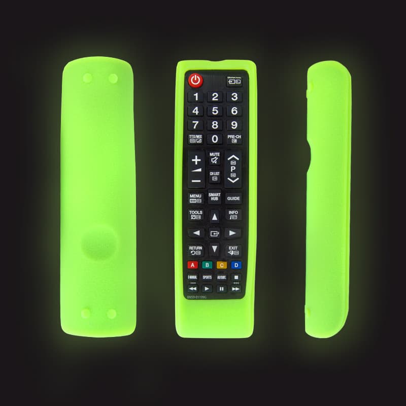 New Full Coverage Glow-in-the-Dark Sand Texture Case for Samsung BN59-01199F/01303A Remote