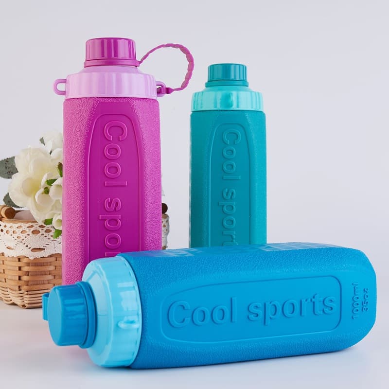 Large Capacity Sports Water Bottle, Frosted Plastic Water Bottle, Portable Cup, Portable Student Water Bottle, Gym Water Bottle, Space Cup