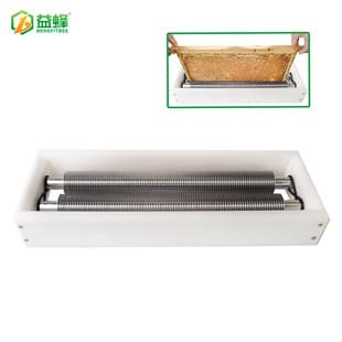 Beekeeping Tool Honey Roller Uncapping Machine Honey Extractor Comb Honey Harvesting Equipment
