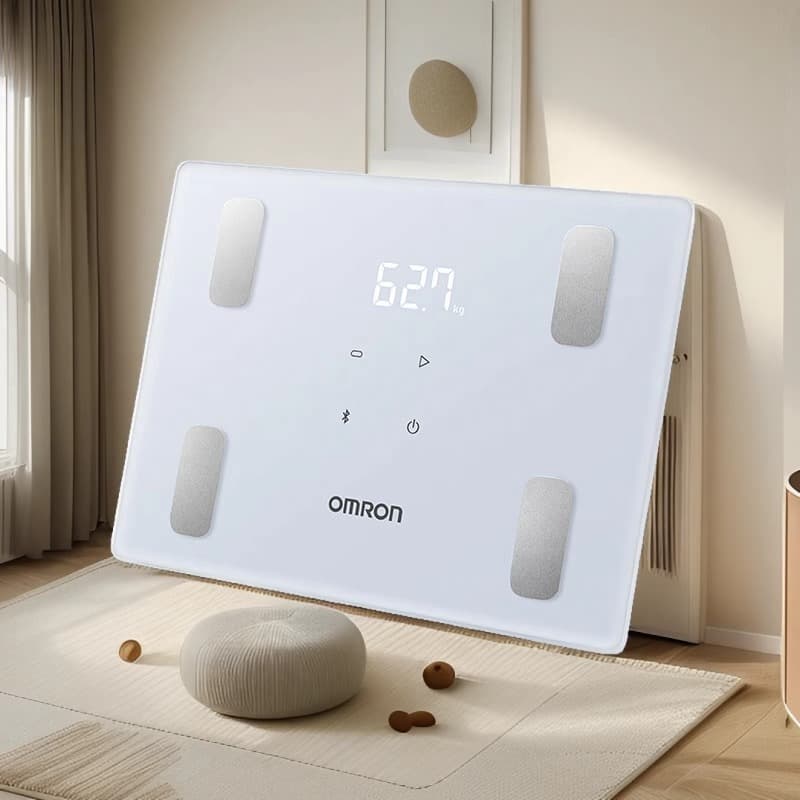 Omron HBF-260T1 Body Fat Monitor with BMI, Visceral Fat, and Bluetooth Connectivity - New Release