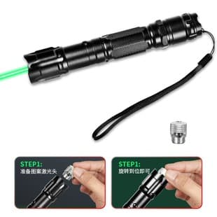 009 USB Hanging Green Starlight Laser Pointer Laser Positioning Aid