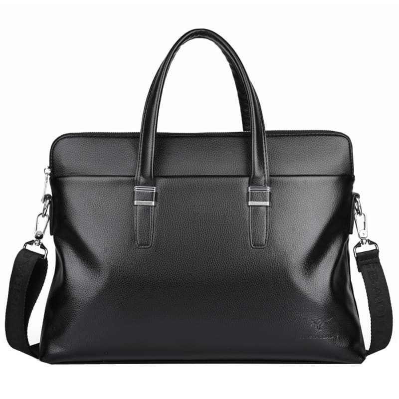 Cross-Border Light Luxury Men's Bag 2025 New Handbag Light Luxury Tote Business Briefcase Shoulder Crossbody Bag Horizontal Computer Bag