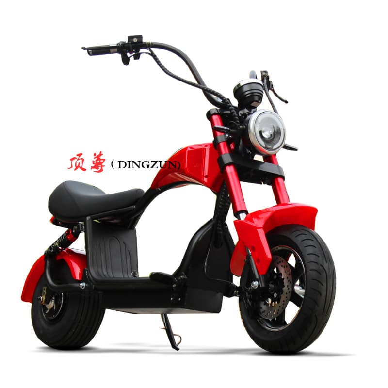 Dingzun Export Little Prince Harley Electric Motorcycle Electric Scooter Moped Fat Tire Adult Retro