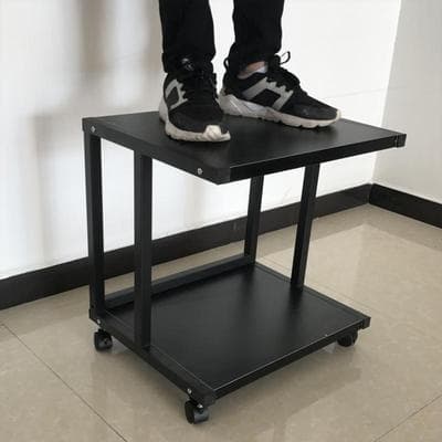 Multi-layer Hi-Fi tube amplifier rack adjustable audio-video equipment cabinet movable CD speaker stand footrest