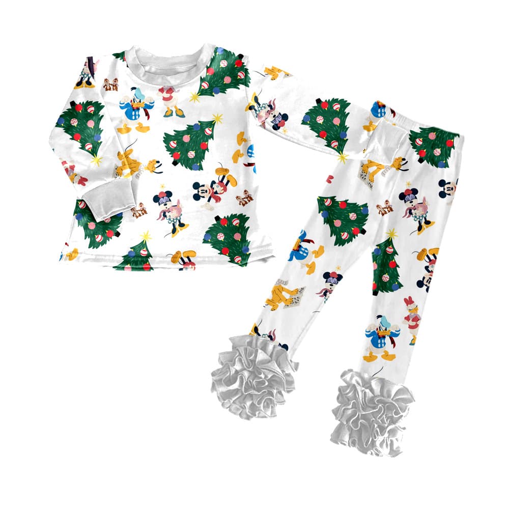 High-quality Foreign Trade Children's Wear, Printed Cute Creative Custom Autumn Set
