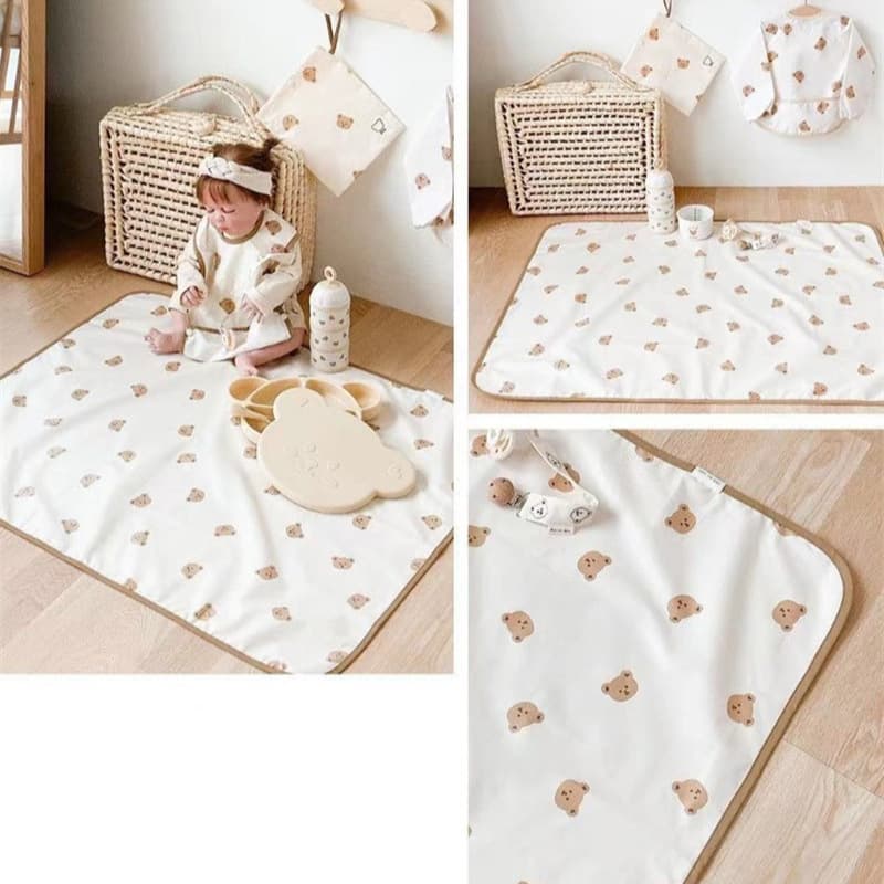 Ins Baby Diaper Pad Crib Diaper Bed Sheets Travel Essential Kids Supplies Waterproof Hand Washable Nursing Pad