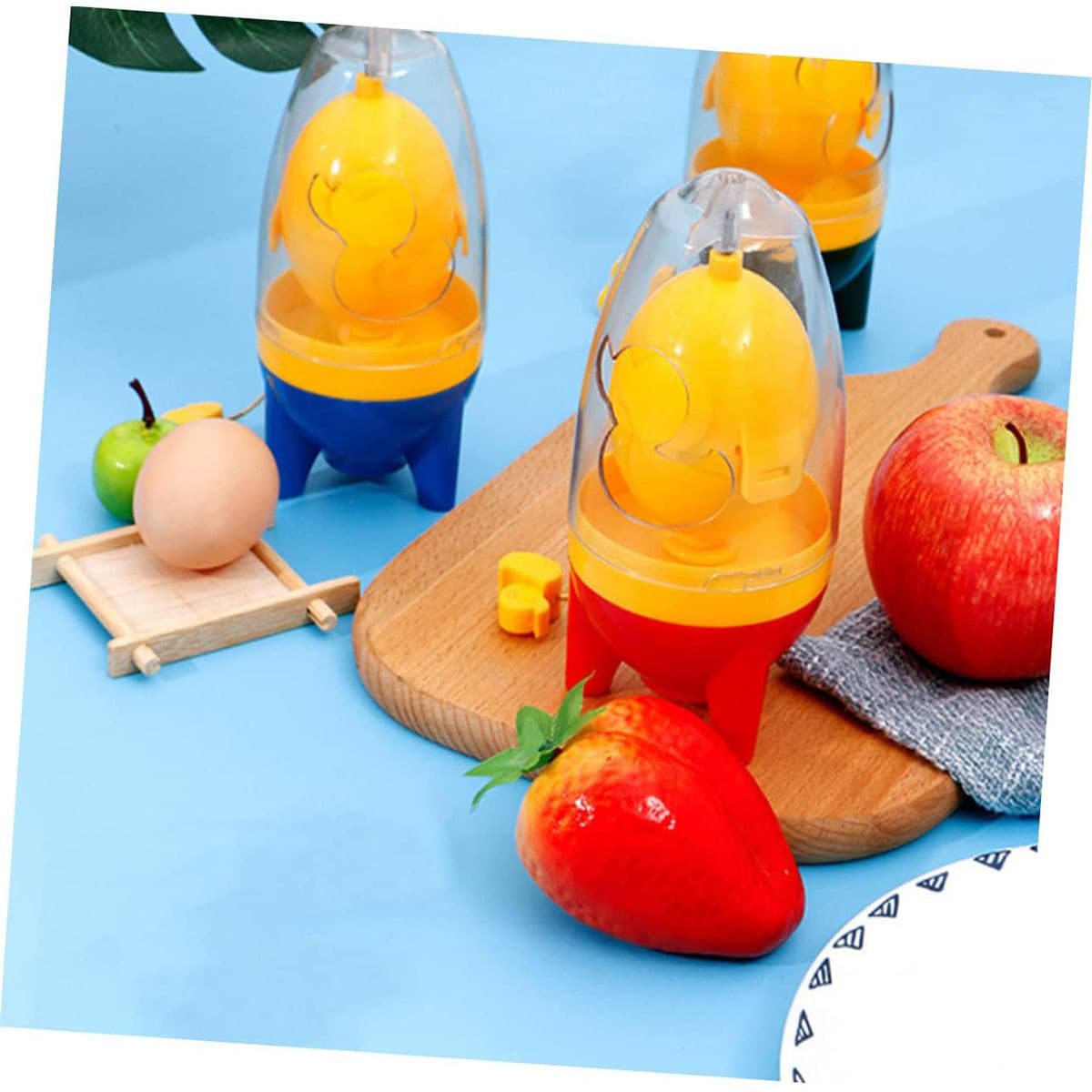 Golden Egg Puller - Portable Manual Egg White Mixer for Home Use with Handheld Egg Shaker