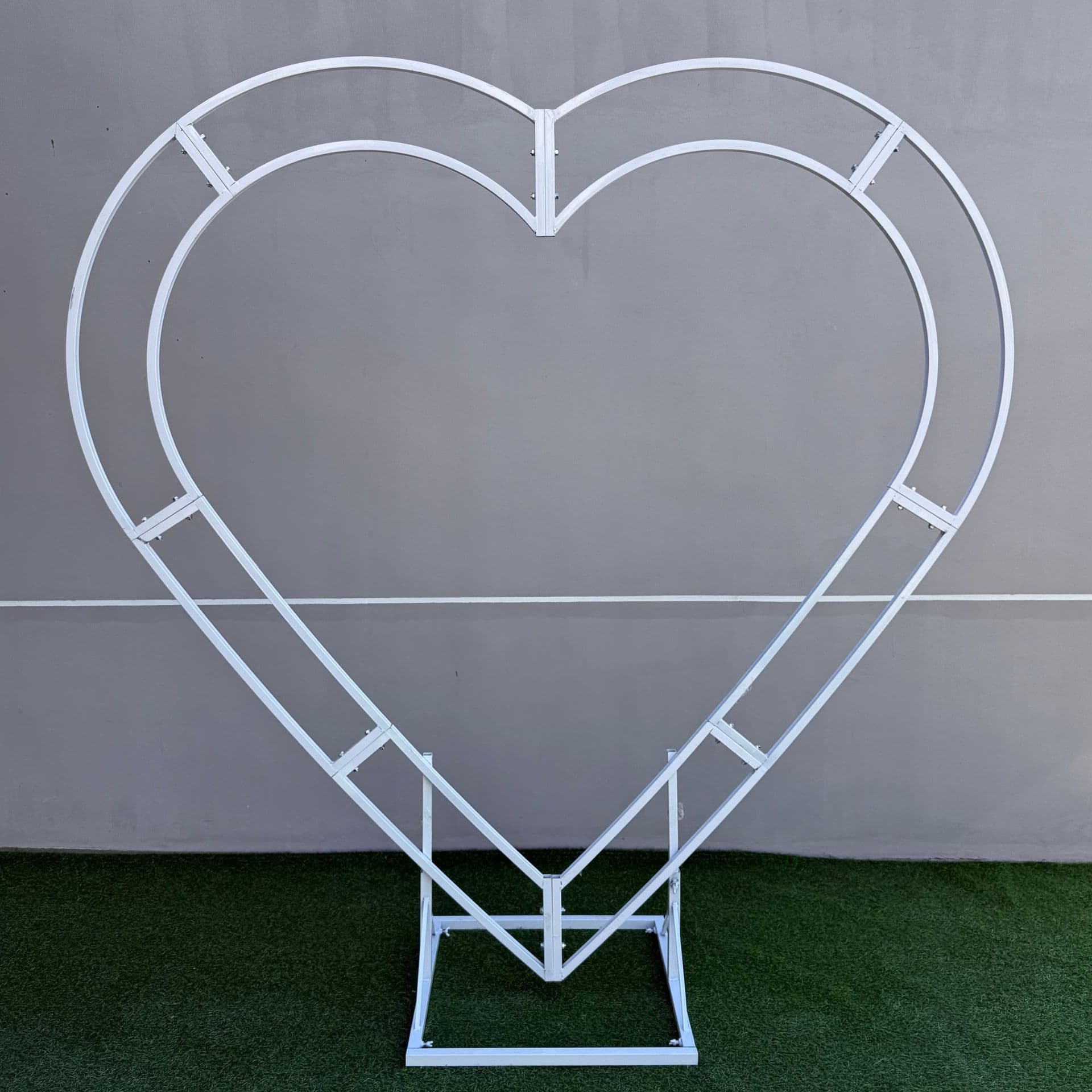 Foreign trade iron art wedding decoration arch love-shaped wedding arch birthday party background shelf arch
