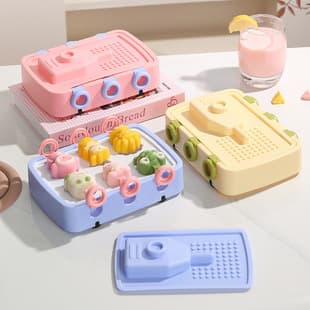 INS Tank Silicone Ice Mold DIY Homemade Ice Cream Mold for Kids, Popsicle Mold, Ice Cube Tray