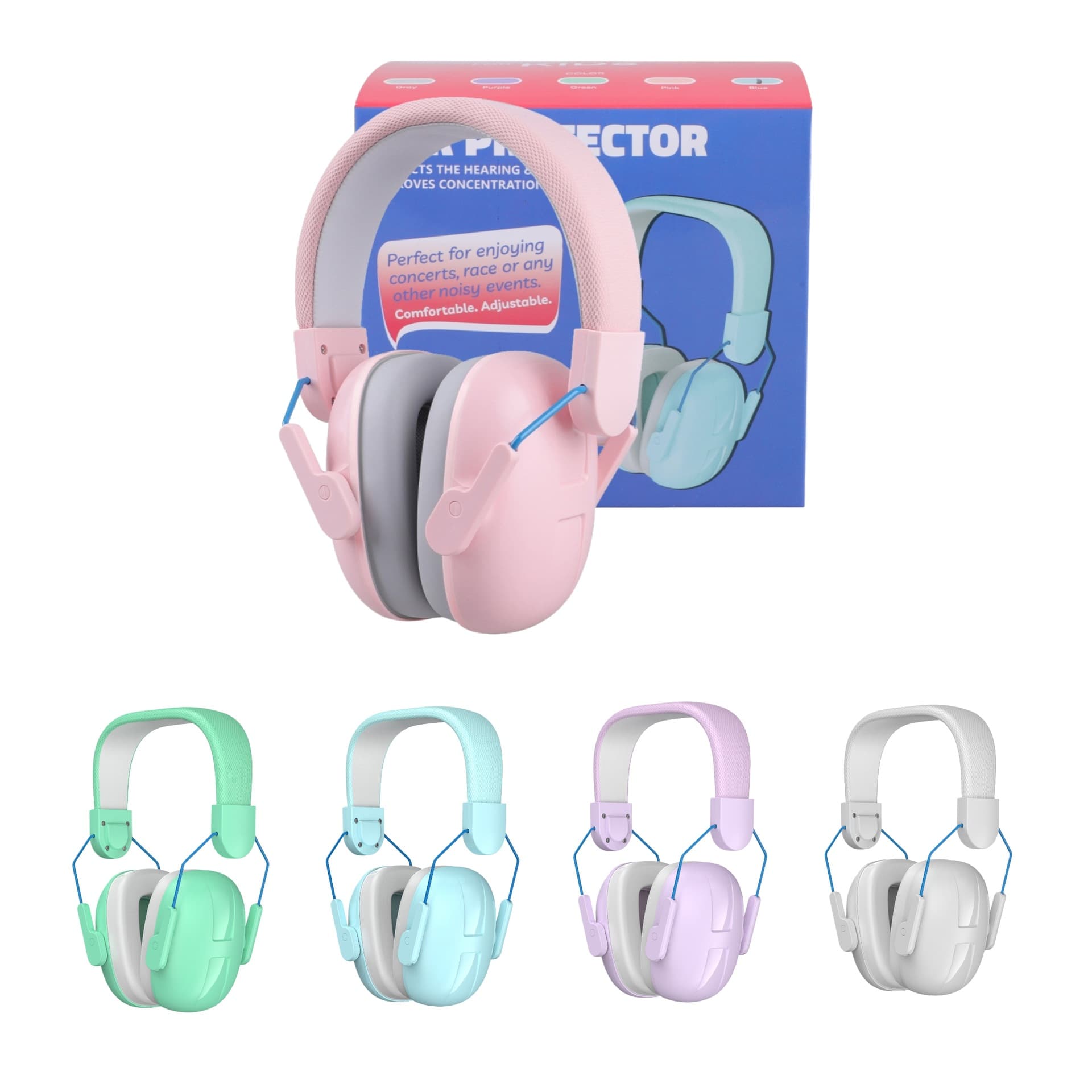 Children's noise-cancelling earmuffs can adjust hearing protection for teenagers and soothe the emotions of patients with autism and sensory impairments.