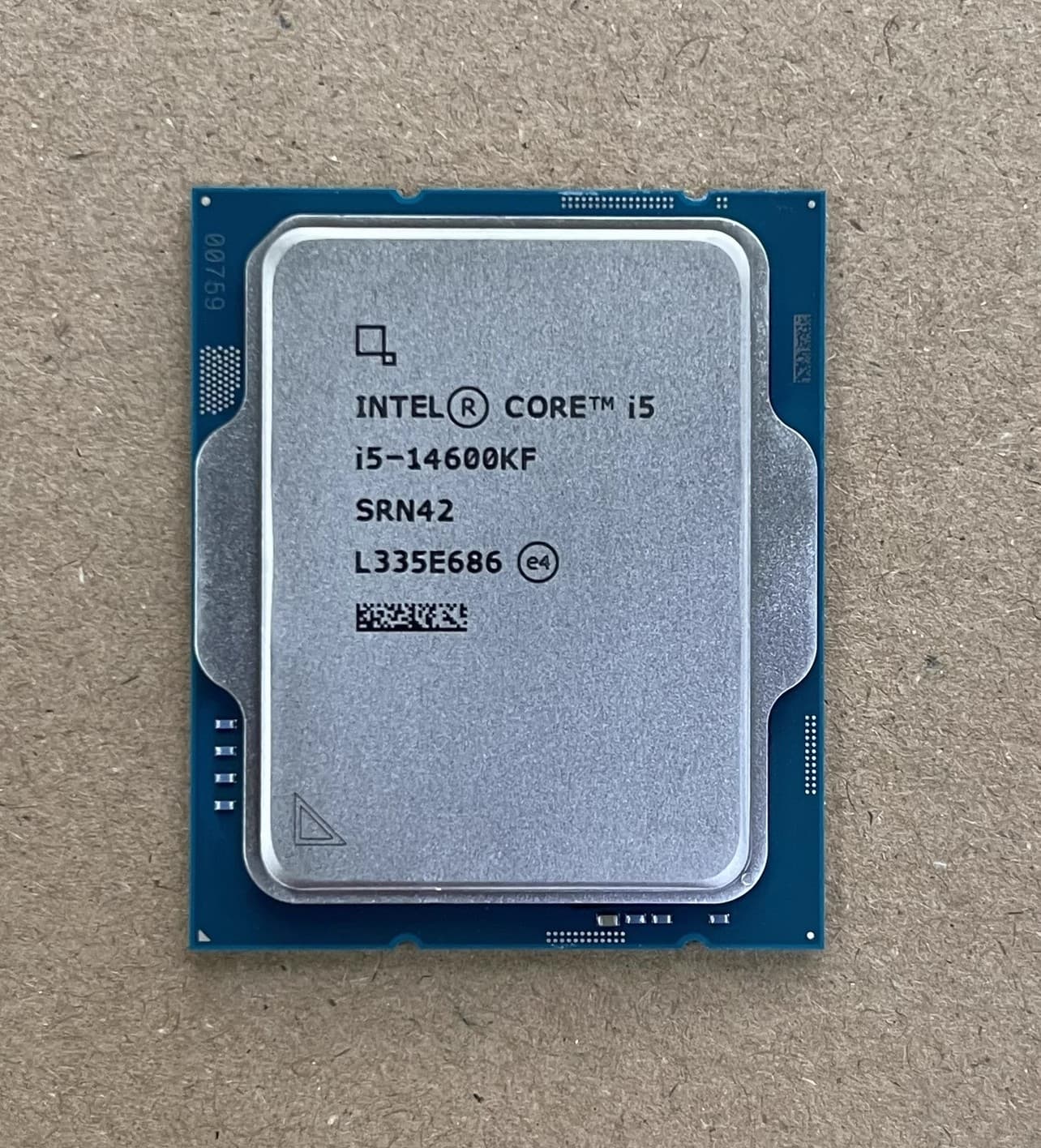 Intel i5-14600KF processor (OEM), 14 cores, 20 threads, compatible with B760/Z790 motherboards.