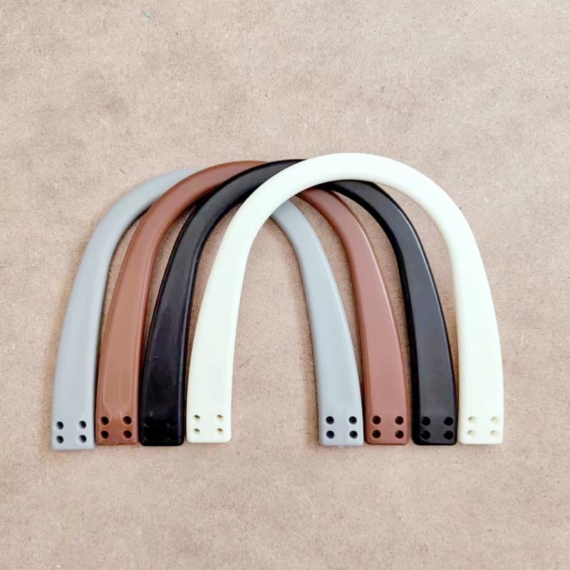 Vintage Brown Leather Suitcase Handle Replacement Antique Style Handgrip For Luggage Box Furniture Cabinet Door Hardware
