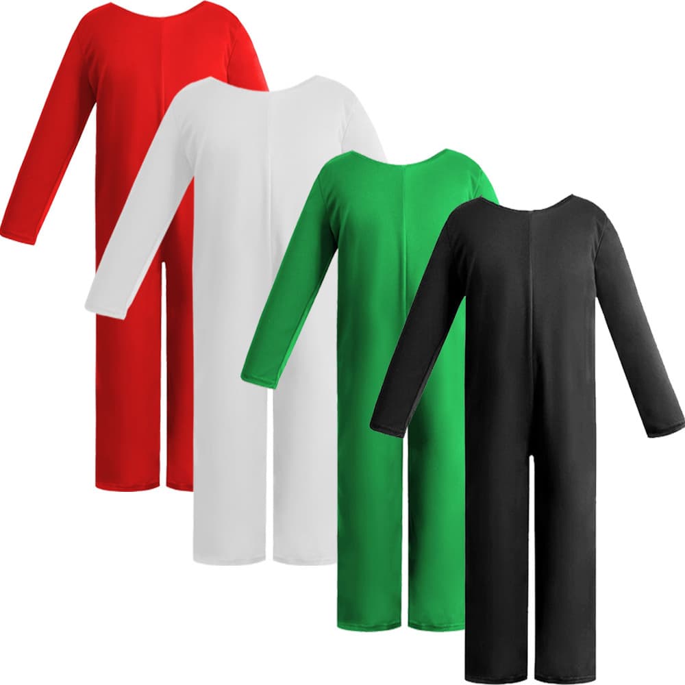 Cross-Border Children's Base Solid Color Six-Piece Coat Cos Matching One-Piece Suit Role-Playing Kindergarten Performance Costume
