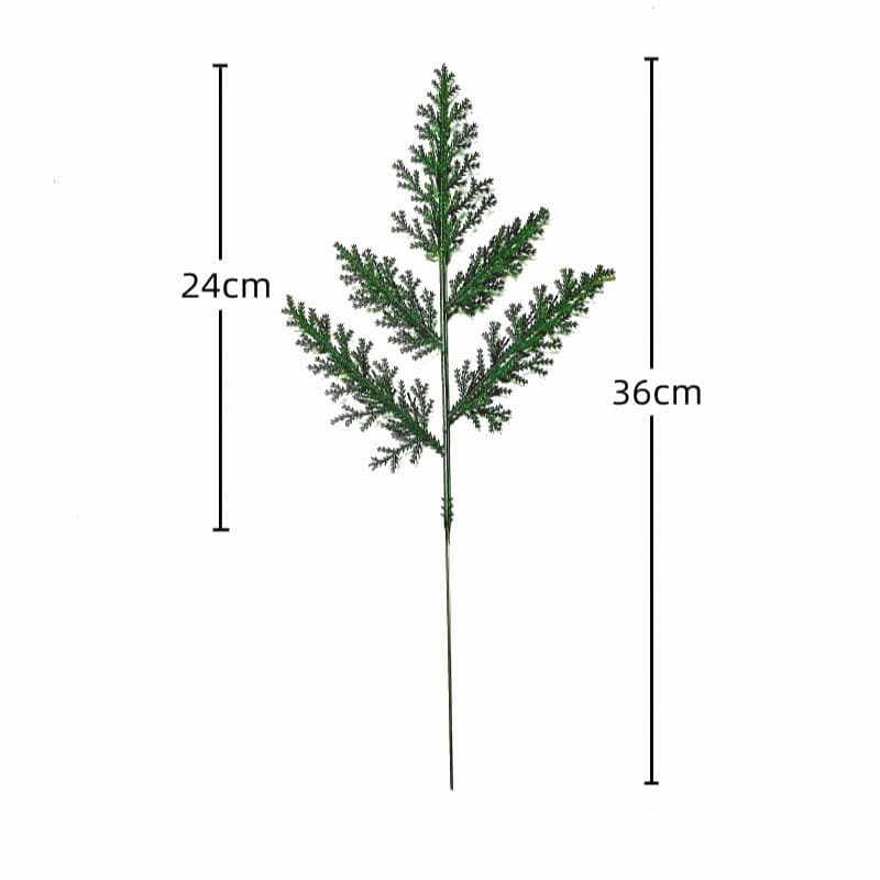 Amazon Best Seller Christmas Faux Pine Branches, Christmas Insert Decor, Cross-border Artificial Pine Needle Twigs