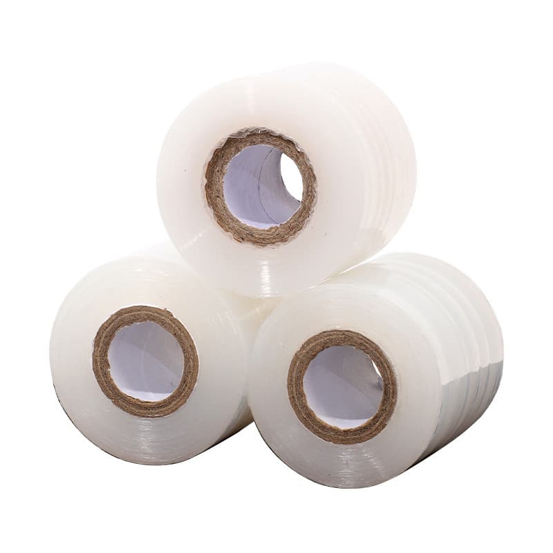 PE Stretch Film 50cm Industrial Large Roll Transparent High Tack Tear-Resistant Logistics Pallet Wrap Factory Wholesale