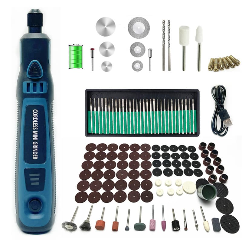 Cross-border 139PC Mini Electric Grinding Engraving Pen USB Charging Speed Adjustable Wireless Polishing Manicure Remover and Grinder 306