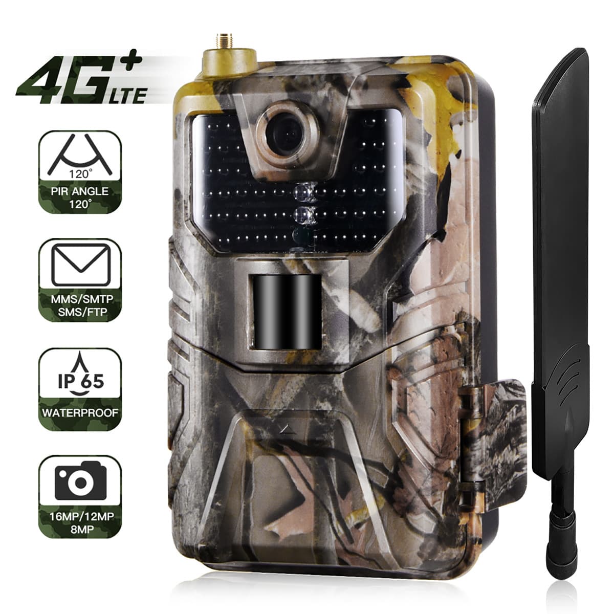 New 4G MMS Outdoor Rainproof Hunting Camera with Infrared Tracking HC-900LTE