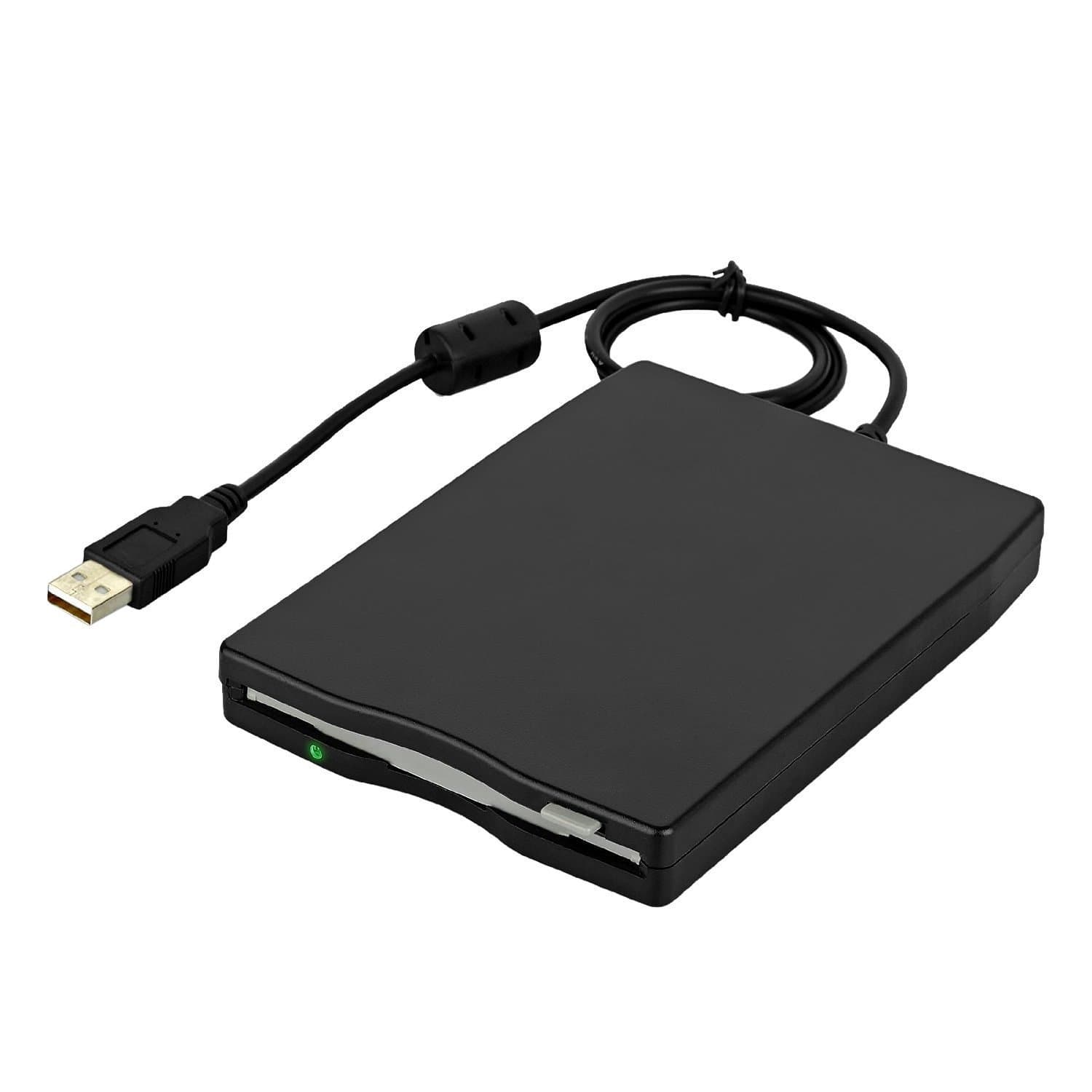 USB Floppy Drive 1.44M FDD Universal for Laptops and Desktops, 3.5-inch Floppy Disk Drive