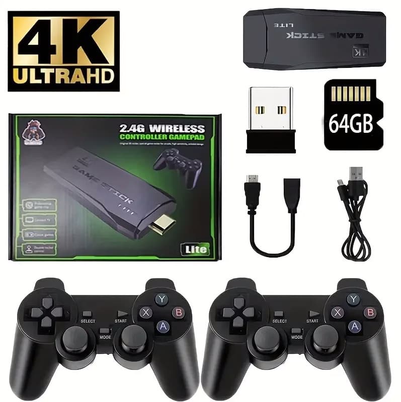 2023 upgraded game console m8-4K high-definition wireless remote sensing 4K arcade connected to TV game console home model