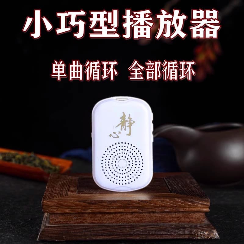 Player 51 Classic Tracks Charging Elderly Record Player Single Loop Portable External Pendant Player Can Plug In Card