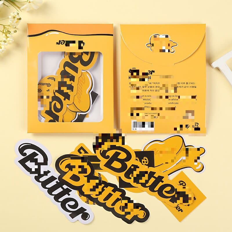 BTS Butter Jungkook Kim Taehyung Sticker