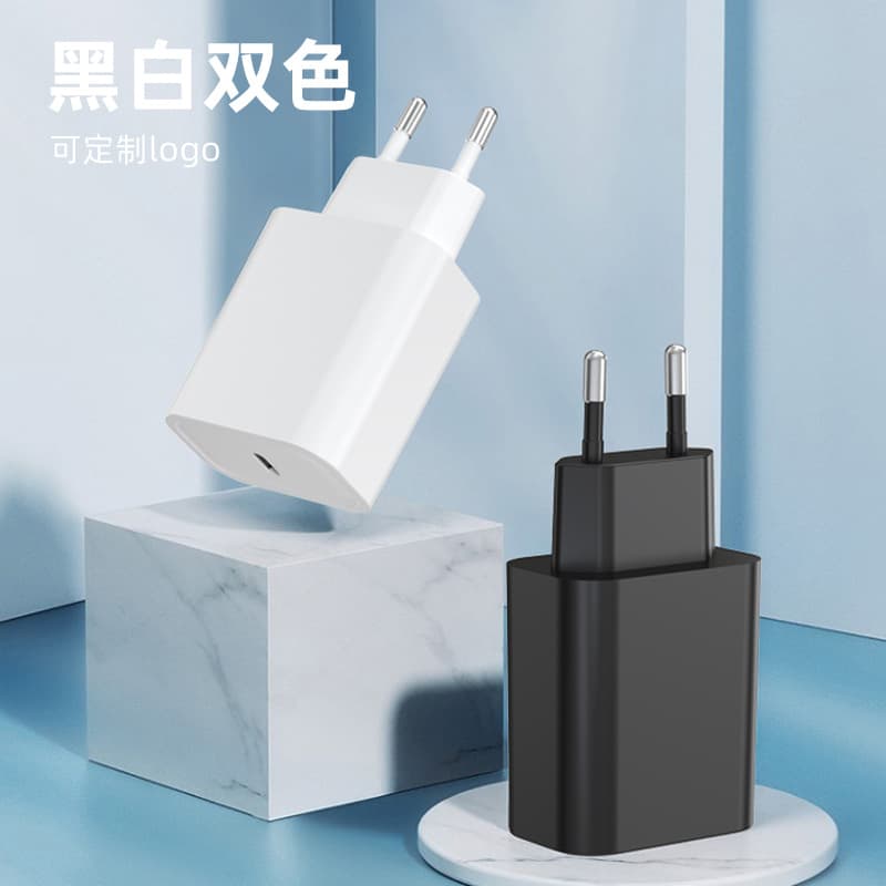 PD 45W GaN Single USB-C Port Charger CE Certified Charging Head PD EU Plug Fast Charger for Phone Tablet Laptop