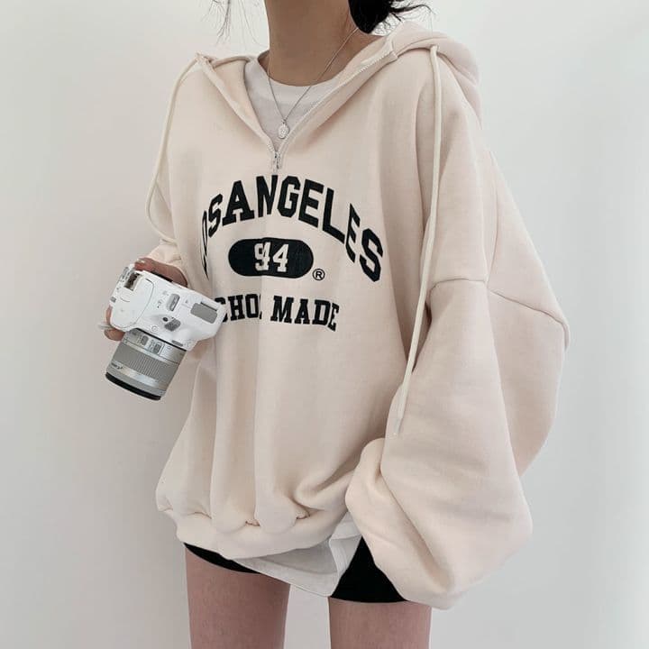 Fleece-Lined Thickened Zipper Hooded Sweatshirt Women's New Autumn/Winter Thick Style Warm Loose