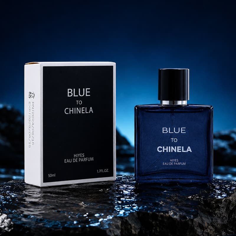 Douyin popular azure men's perfume cross-border cologne long-lasting light fragrance marine fragrance charm perfume wholesale