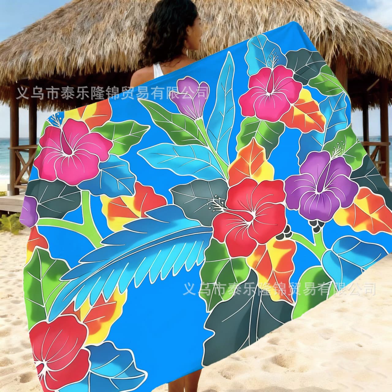 Factory Direct New Caledonia Lavalava Island Vacation Pareo Fringe