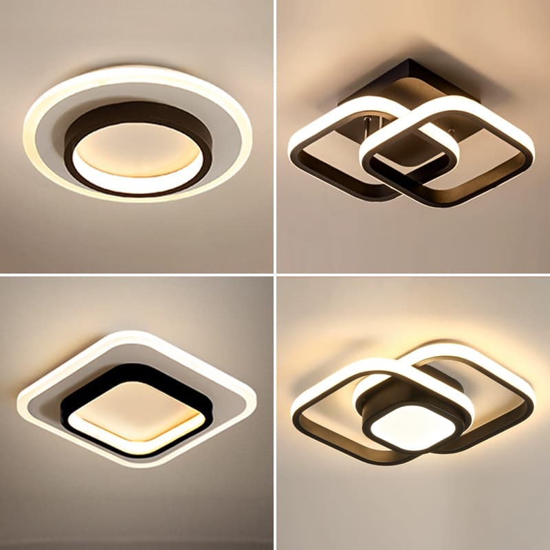 Corridor lights, hallway lights, entrance hall lights, balcony ceiling lights, small walk-in closet acrylic lighting fixtures, simple design.