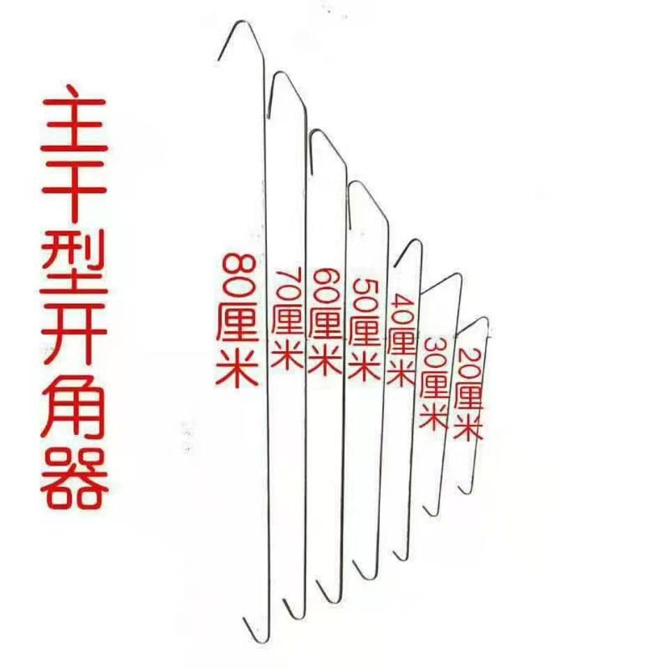 Main Trunk Branch Puller, Fruit Tree Branch Puller, Wire Hook for Pulling Down Branches, Fruit Tree Shaping Tool for Dense Planting Orchards