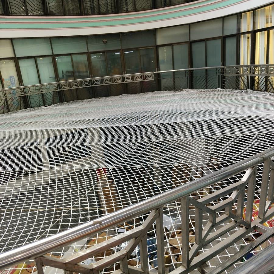 School fall arrest nets, student dormitory and classroom corridor safety nets, Fujian Xiamen Fuzhou Putian balcony protection nets