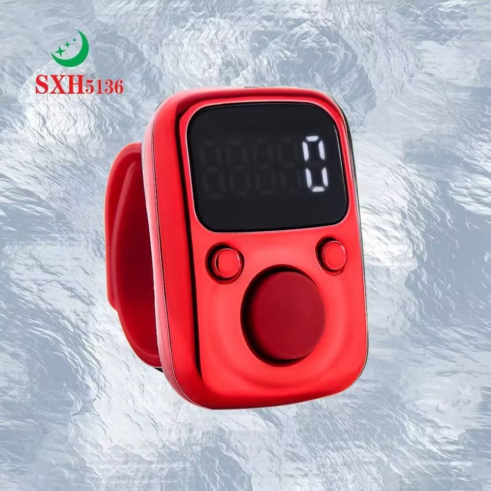 Al-Fajia Counter & Time Rechargeable LED Electronic Counter with Time Display, Factory Direct