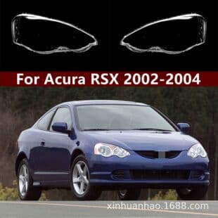 Compatible with 2002-2004 Honda Acura SRX Headlight Lens ACURA RSX Headlight Cover Transparent Lens Shell