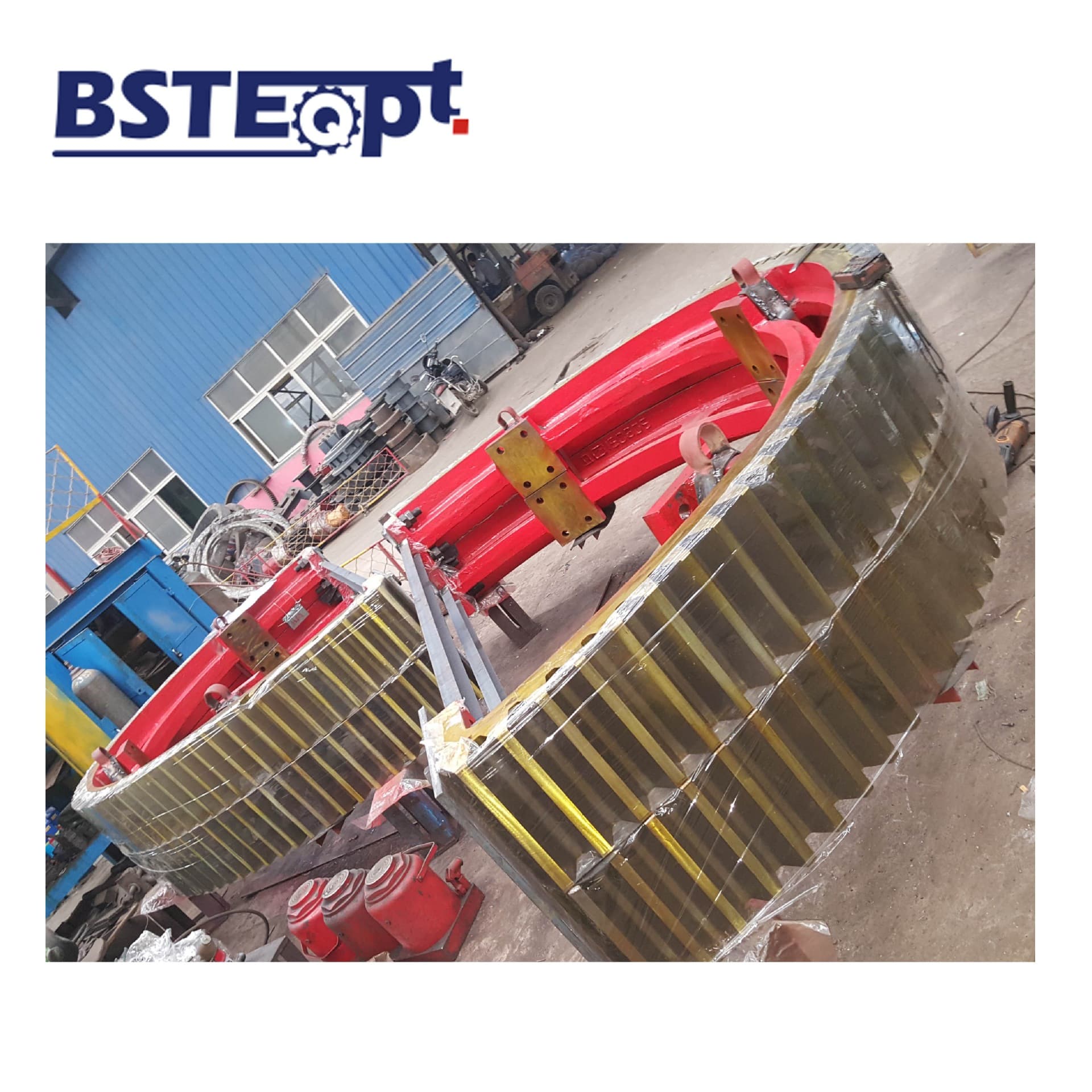 Horizontal cement manufacturing machinery with core components for clinker lime laboratory rotary kilns in cement plants and labs