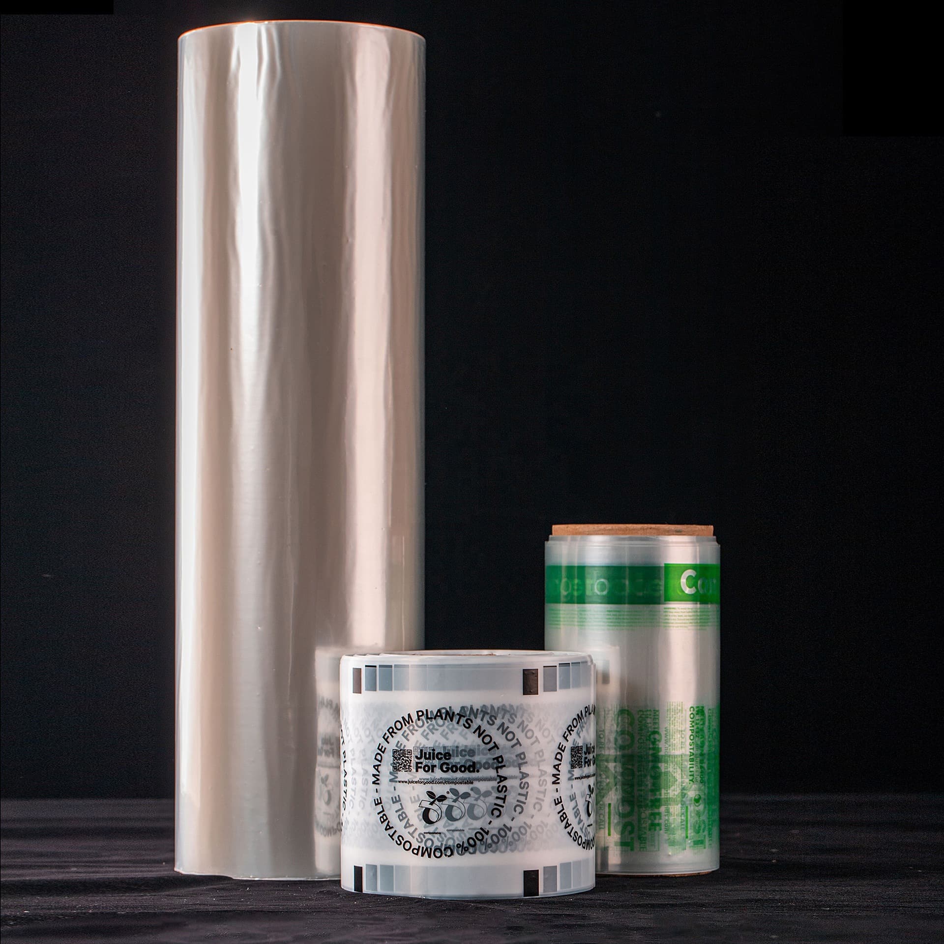 PLA polylactic acid high-transparency film/Sugarcane pulp lunch box oil-proof and waterproof composite film