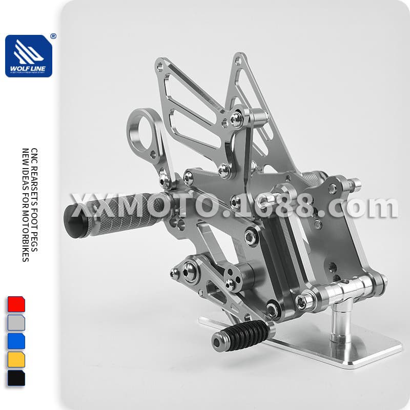 Suitable for BMW S1000RR 15-18/S1000R 17-18 modified front pedal bracket assembly to raise the pedals