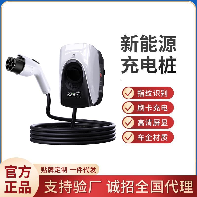 New Energy Electric Vehicle Charging Pile Home Commercial 7KW Fast Charging Tesla BYD Wuling Mini Universal