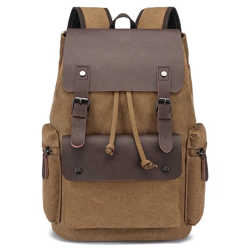 Cross-border e-commerce popular backpack super fiber leather fashion college style couple backpack student computer school bag