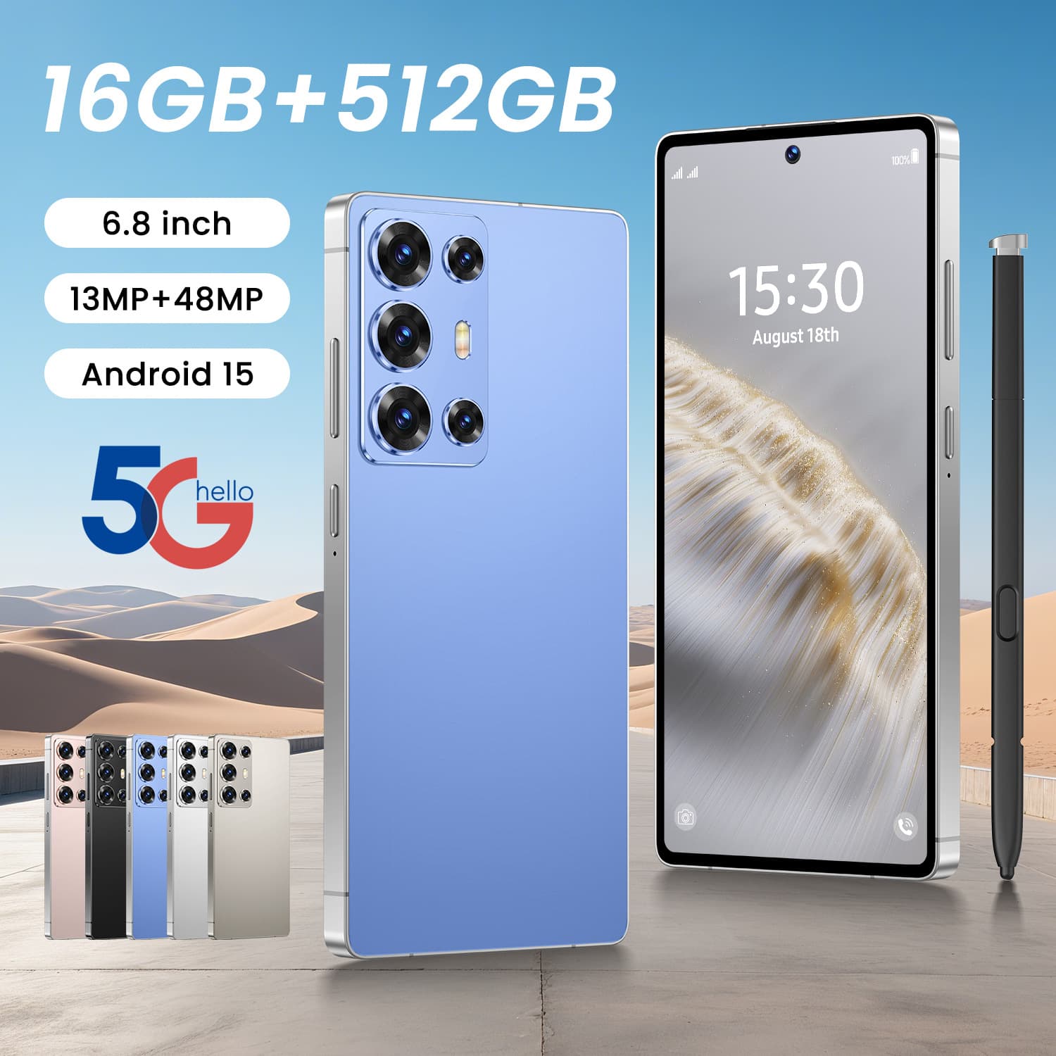 Cross-border popular smartphone C25 Ultra, manufacturer’s spot 6.8-inch 4+64 all-in-one machine, foreign trade wholesale