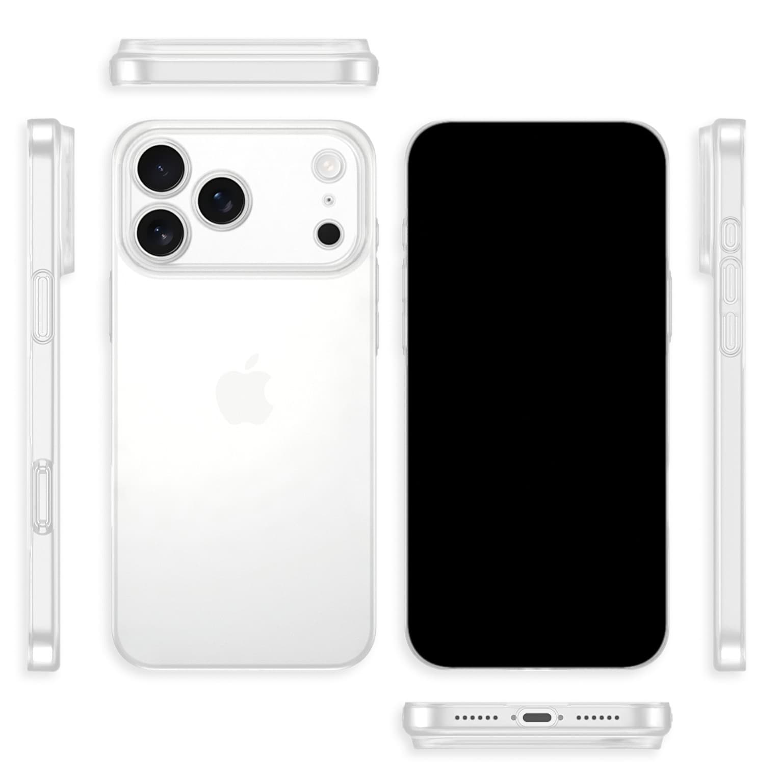 Source factory precision-cut ultra-thin PC matte phone case for Apple iPhone 17 18 Pro Max